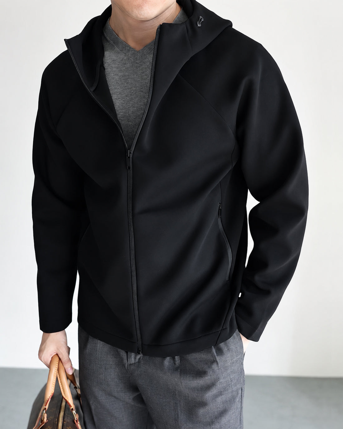Engineered Knit Full-Zip Hoodie