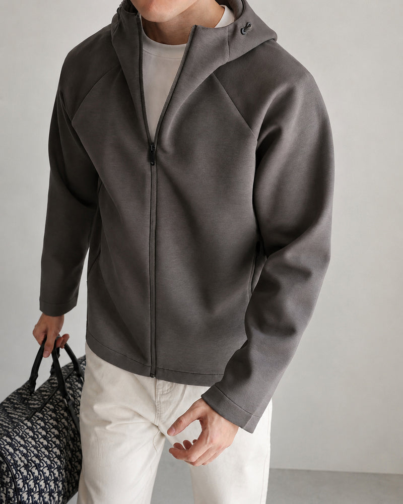 Engineered Knit Full-Zip Hoodie
